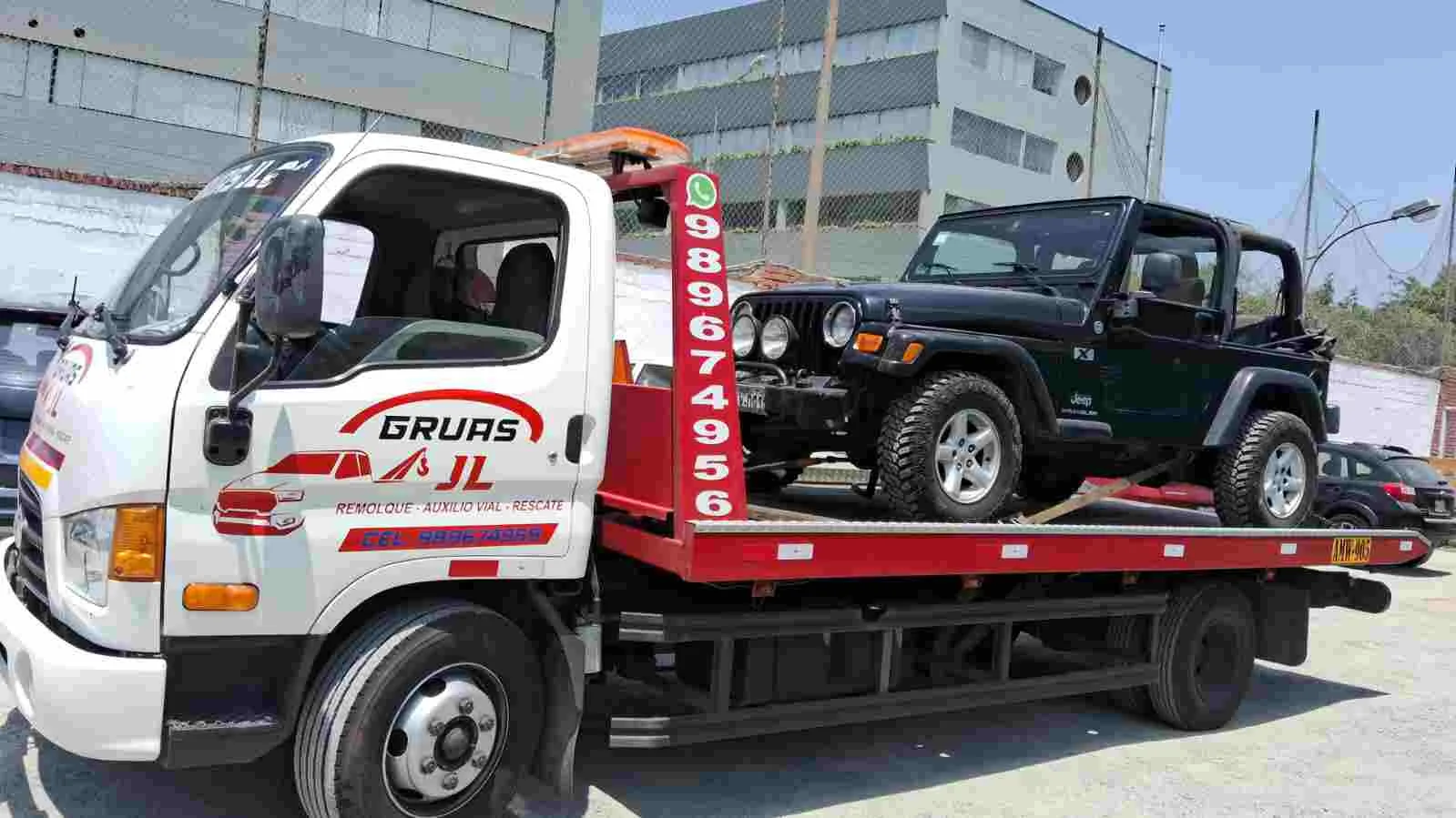 gruas en lima para camionetas deportivas